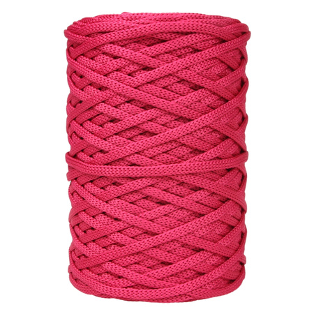 Mia Mote™ ByBag Line Sznurek Poliestrowy płaski bez rdzenia malinowy 5mm