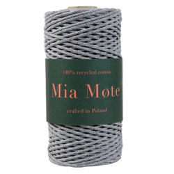 Mia Mote™ Petit Line Sznurek pleciony bawełniany 2mm Striped Flint