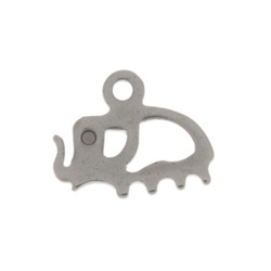 Zawieszka Stal Chirurgiczna Słoń 11x9x1mm