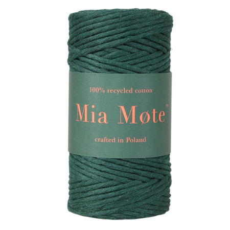 Sznurek bawełniany skręcany do makramy Lavish Emerald 3mm