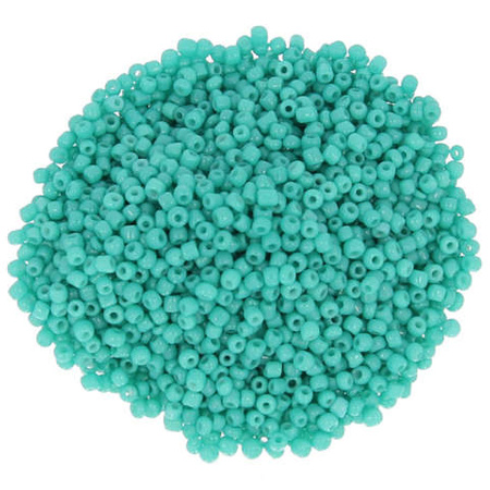 Koraliki paciorki szklane drobne seed beads do beadingu sutaszu 2mm malachit 