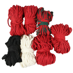 Outlet / Sznurek Bawełniany Skręcany / do Makramy / Classic Eco Line / mix / 2/3/5 mm / 200g