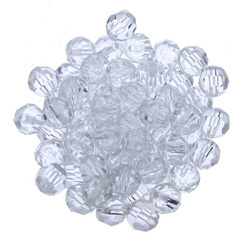 Kryształki Szlifowane Fasetowane Koraliki Akrylowe 8mm