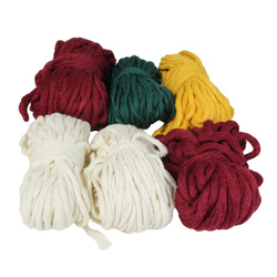 Outlet / Sznurek Bawełniany Skręcany / do Makramy / Classic Eco Line / mix / 2/3/5 mm / 200g [904]