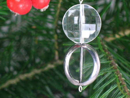 Kryształki Ozdoby Świąteczne Crystal 50mm