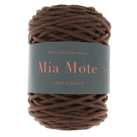 Mia Mote™ Lush Line Sznurek bawełniany 5mm zirconium Nowy Splot