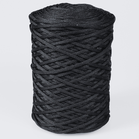 Mia Mote™ ByBag Line Outlet CUT Sznurek Poliestrowy płaski bez rdzenia czarny 3mm