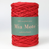 Mia Mote™ ByBag Line Sznurek Poliestrowy płaski bez rdzenia czerwony 5mm