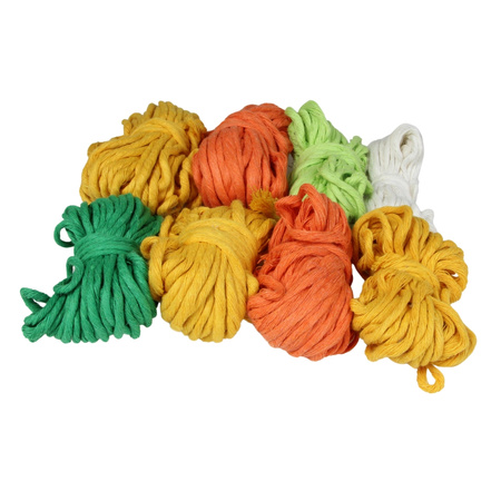 Outlet / Sznurek Bawełniany Skręcany / do Makramy / Classic Eco Line / mix / 2/3/5 mm / 200g [902]