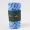 Mia Mote™ Petit Line Sznurek pleciony bawełniany 2mm Rhodisite