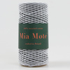 Mia Mote™ Petit Line Sznurek pleciony bawełniany 2mm Outlet CUT Basalt Grit