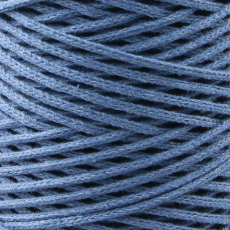 Mia Mote™ Petit Line OUTLET CUT  Sznurek pleciony bawełniany 2mm Lapis Lazuli