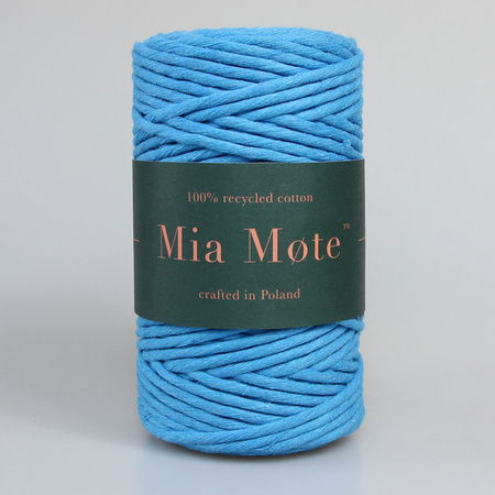 Mia Mote™ Classic Line Sznurek bawełniany skręcany do makramy 2mm apatyt