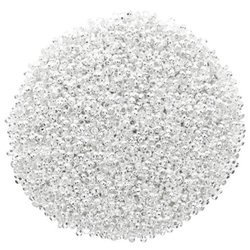 Stopery Kuleczki Zaciskowe kolor srebrny 2mm