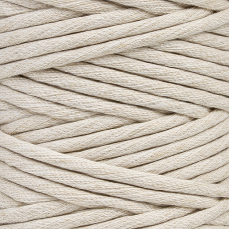 Mia Mote™ Classic Line Sznurek bawełniany skręcany do makramy 5mm light moonstone