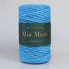 Mia Mote™ Classic Line Sznurek bawełniany skręcany do makramy 2mm apatyt