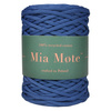 Sznurek poliestrowy płaski 5 mm bez rdzenia – do torebek i makramy, Niebieski Jeans | Lapis Lazuli | Mia Mote™ ByBag
