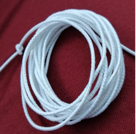 Gumka dziana okrągła do maseczek 2mm