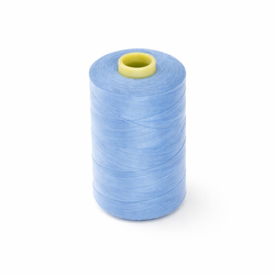 Nici poliestrowe do szycia torebek i handmade – jasnoniebieskie pastelowe 1000 m (NTF 120)