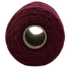 Mia Mote™ Petit Line Sznurek pleciony bawełniany 2mm Ruby
