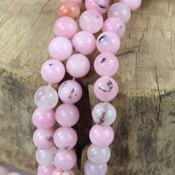 Jaspis Cherry - kamień harmonii, pasji i delikatnej siły - kula gładka 8mm