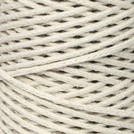 Mia Mote™ Petit Line  OUTLET CUT Sznurek pleciony bawełniany 2mm Light Moonstone