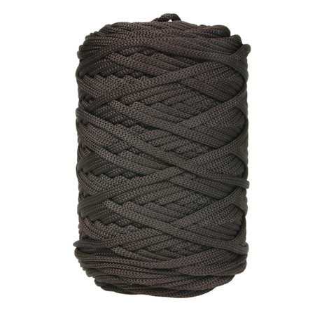 Mia Mote™ ByBag Line Sznurek Poliestrowy płaski bez rdzenia ciemny brązowy czekolada 3mm