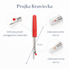 Narzędzia rękodzielnicze prujka, rozpruwacz krawiecki 9cm