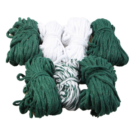Outlet / Sznurek Bawełniany Skręcany / do Makramy / Classic Eco Line / mix / 2/3/5 mm / 200g [481]