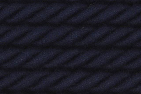 Lina Bawełniana Sznur Skręcany 3PLY 100% Bawełniany granatowy 10mm