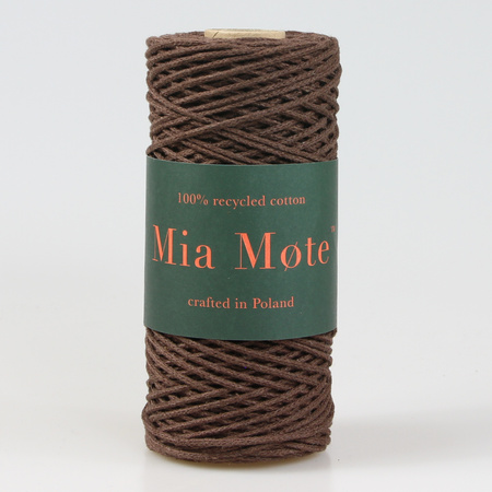 Mia Mote™ Petit Line OUTLET CUT  Sznurek pleciony bawełniany 2mm Andalusite