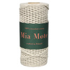 Mia Mote™ Petit Line  OUTLET CUT Sznurek pleciony bawełniany 2mm Light Moonstone