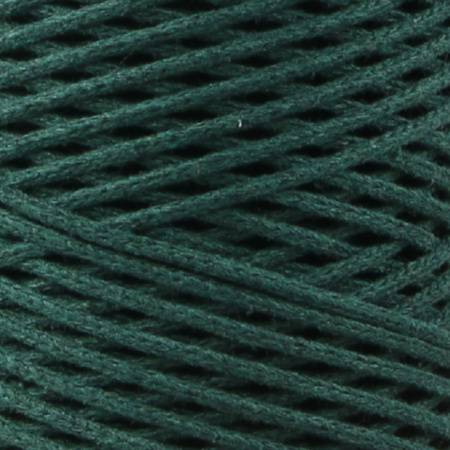 Mia Mote™ Petit Line Outlet CUT  Sznurek pleciony bawełniany 2mm Emerald