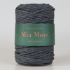 Mia Mote™ Lavish Line Sznurek bawełniany skręcany do makramy smoky quartz 5mm