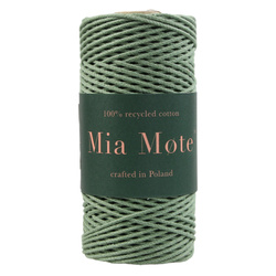 Mia Mote™ Petit Line Outlet CUT Sznurek bawełniany 2mm Gren Jasper