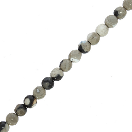 Agat Cesarski Kamień Jubilerski Fasetowany kula 6mm