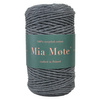 Mia Mote Sznurek bawełniany skręcany do makramy eco smoky quartz 3mm
