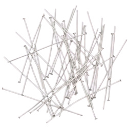 Gwoździe Montażowe Jubilerskie Kolor Srebrny 40mm