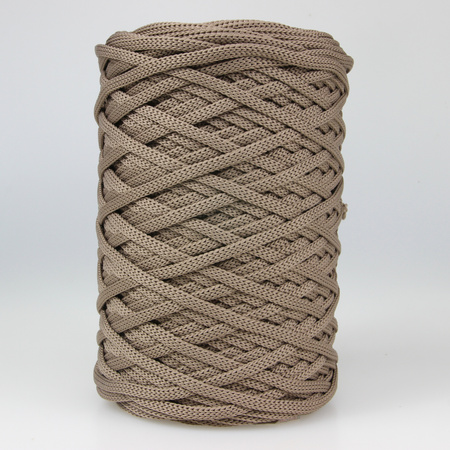 Mia Mote™ ByBag Line Sznurek Poliestrowy płaski bez rdzenia beżowy 5mm