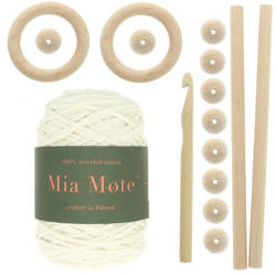 Zestaw do makramy dla początkujących 3mm z akcesoriami