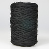 Sznurek poliestrowy płaski 5 mm bez rdzenia – do torebek i makramy, Czarny | Shungite | Mia Mote™ ByBag