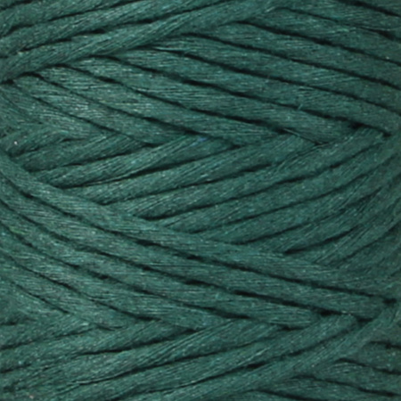 Sznurek bawełniany skręcany do makramy Lavish Emerald 3mm