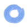 Koraliki Fasetowane Kryształki Szklane Rondelle Cornflower 2.7x1.5mm