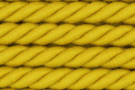Lina Bawełniana Sznur Skręcany 3PLY 100% Bawełniany miodowy 10mm
