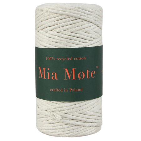 Sznurek bawełniany skręcany do makramy Lavish Kość Słoniowa 3mm
