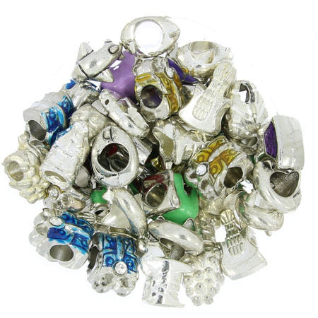 Beads Przekładki do Rzemienia mix 