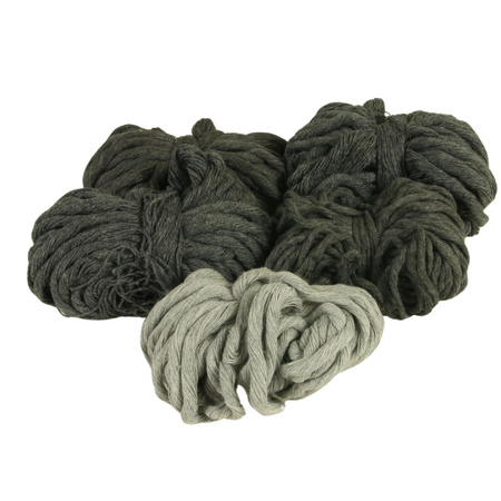 Outlet / Sznurek Bawełniany Skręcany / do Makramy / Classic Eco Line / mix / 2/3/5 mm / 200g [555]