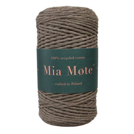 Sznurek bawełniany skręcany do makramy eco sunstone 3mm