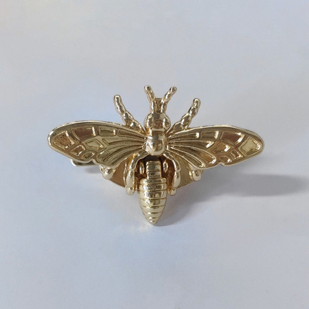 Zapięcie do Torebki Zatrzaskowe Pszczoła Akcesoria DIY 48x34mm