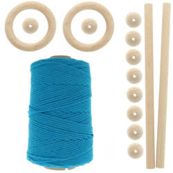 Zestaw do makramy dla początkujących 3mm z akcesoriami